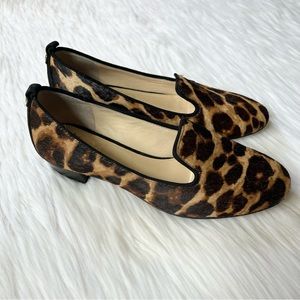 Vera Cuoio Animal Print Shoes